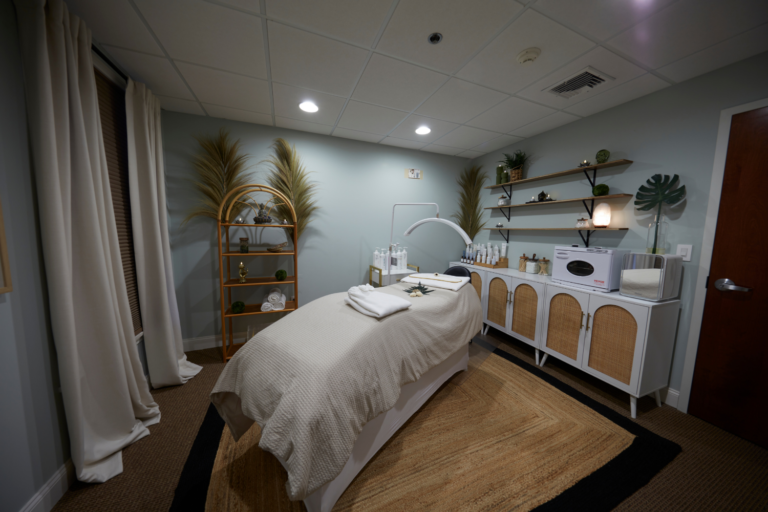 Skin and Tonic Treatment Room View