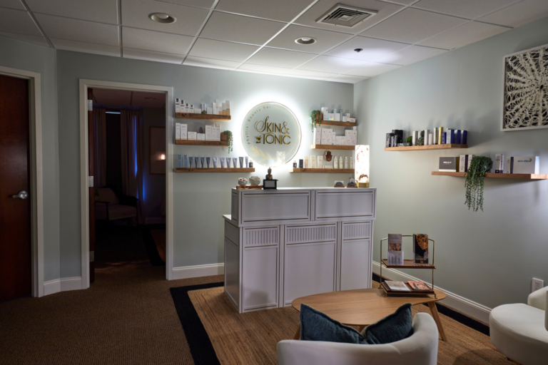 Skin and Tonic Reception Area